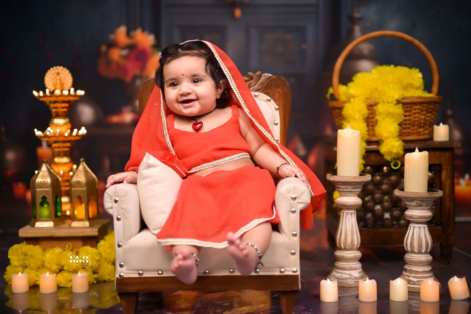 6 months baby photoshoot