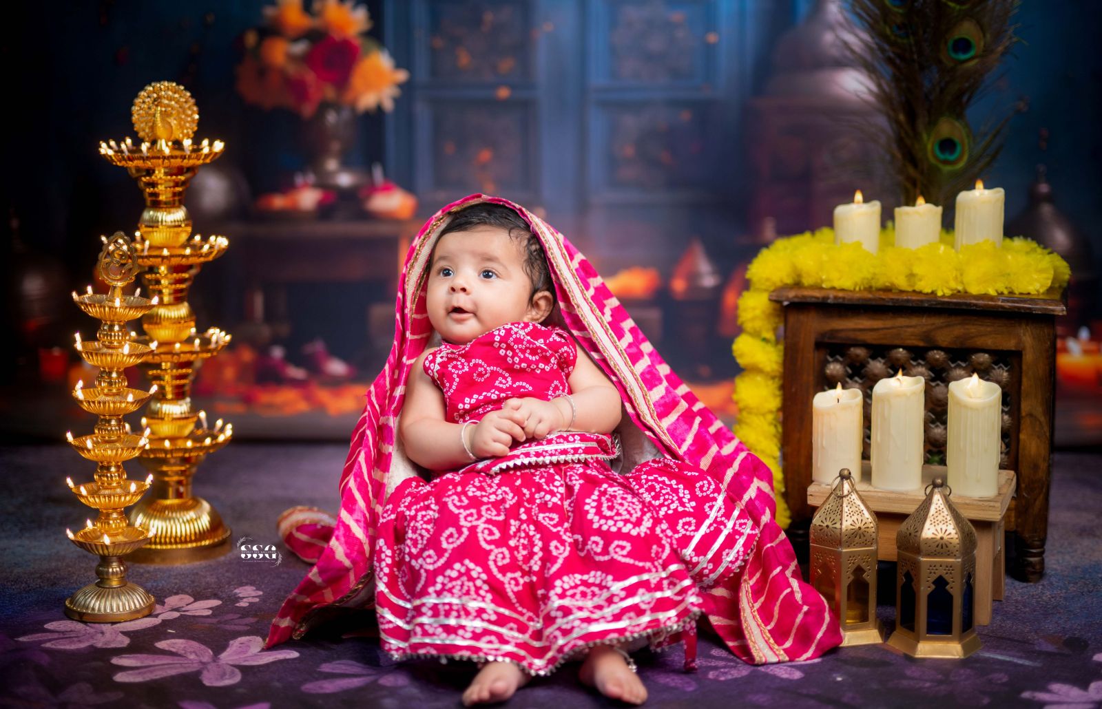 3 months baby photoshoot in Kolkata