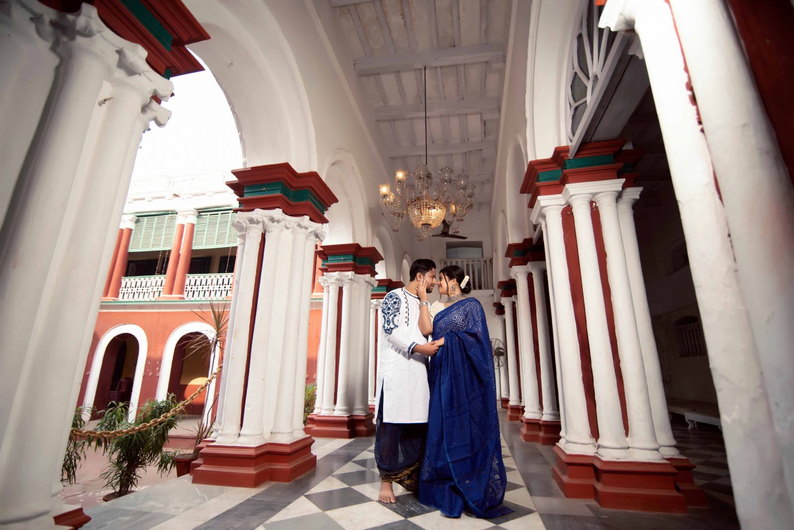 Kolkata Rajbari pre wedding